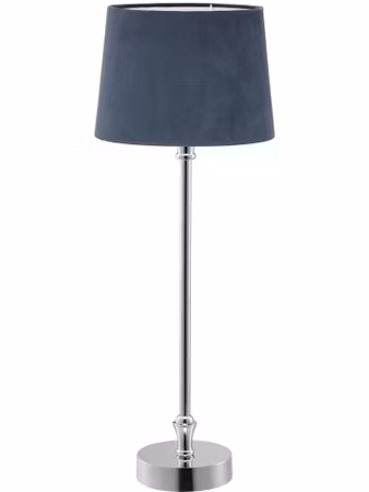 Liam bordslampa med blå skärm 59cm