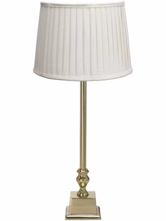 Linné bordslampa med offwhite skärm 51cm