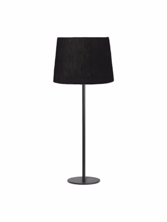 Base bordslampa med svart skärm 58cm