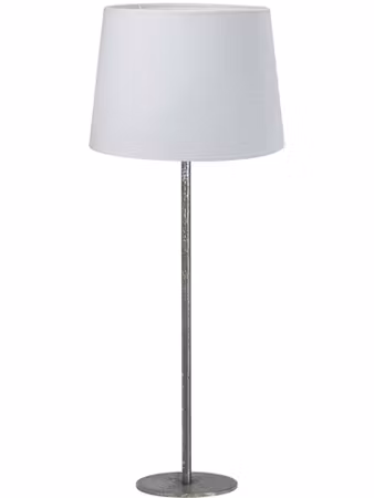 Base bordslampa med vit skärm 58cm