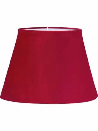 Oval Sammet Klarröd 20cm