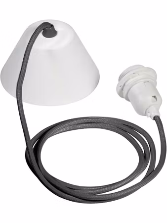 Takupphänge textil Grå 2,1m