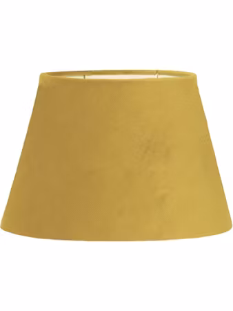Oval Sammet Gul 25cm