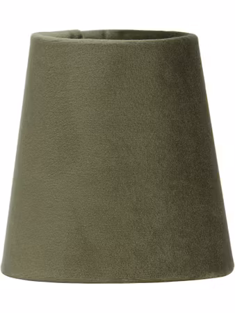 Queen Lampskärm Sammet Grön 12cm