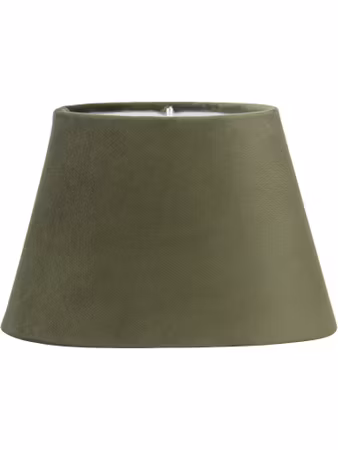 Oval Sammet Grön 20cm