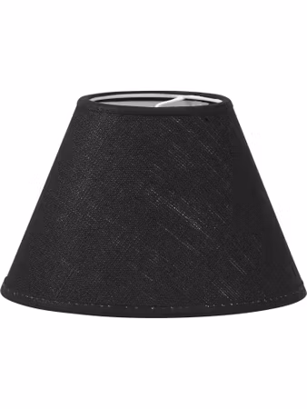 Royal Lampskärm Lin Svart 20cm