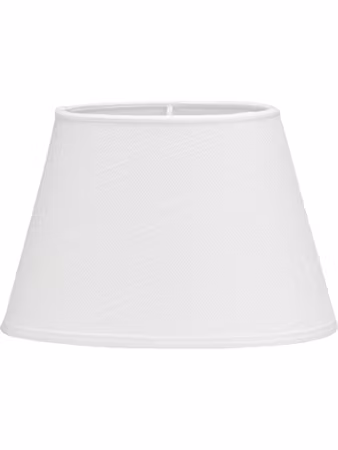 Oval Lin Classico Vit 42cm