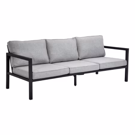 Belfort 3-sitssoffa Svart/Pearl Grey