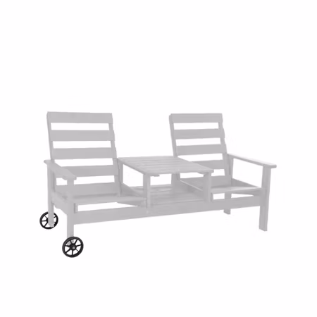 Du & Ja 2-sitssoffa vit