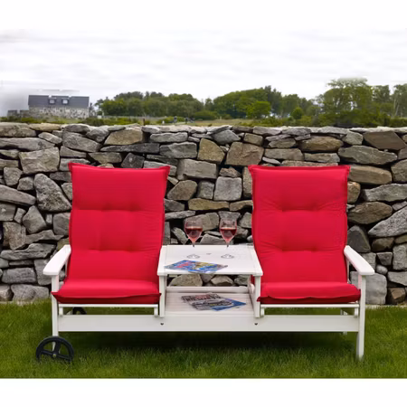 Du & Ja 2-sitssoffa vit