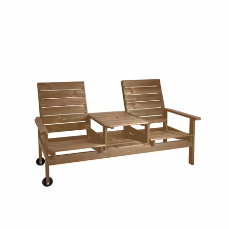 Du & Ja 2-sitssoffa brun