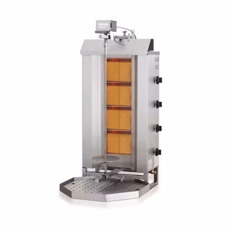 Kebabgrill MD4 gasol 4 brännare