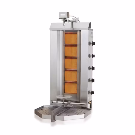 Kebabgrill MD5 gasol 5 brännare