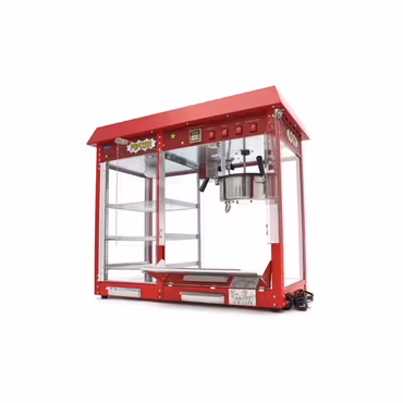 Popcornmaskin - 150gr - med uppvärmningshylla