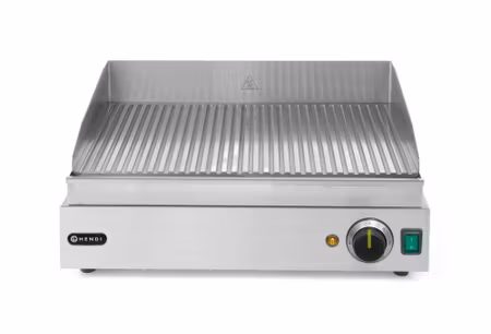 Stekhäll, ribbed, HENDI, Profi Line, 230V/2400W, 527x404x(H)233mm