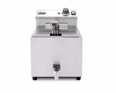 Fritös XL med drain tap, HENDI, Profi Line, 10L, 400V/6600W, 300x585x(H)377mm