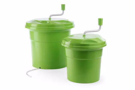 Salad spinner, HENDI, 12L, Grön, ⌀335x(H)430mm