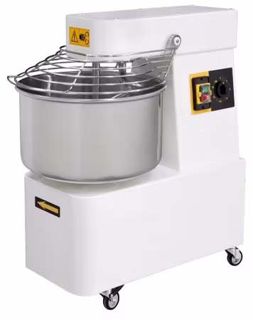 Spiral mixer med fixed head och bowl, 2 speeds, HENDI, Speed 1: 1.5 kW (2 HP) Speed 2: 1.5–2.2 kW (2 HP), 48L, 400V/2200W, 480x795x(H)855mm