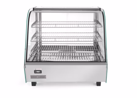 Heated Bänkmodell display, HENDI, 120 Liter, 230V/1100W, 685x575x(H)680mm