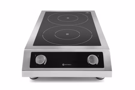 Induktionshäll model 7000, HENDI, Profi Line, 400V/7000W, 405x700x(H)145mm