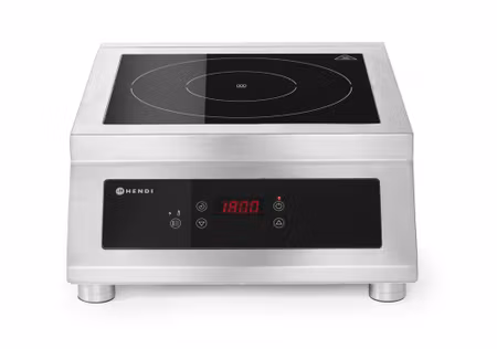 Induktionshäll model 5000 D, HENDI, Profi Line, 400V/5000W, 398x525x(H)175mm