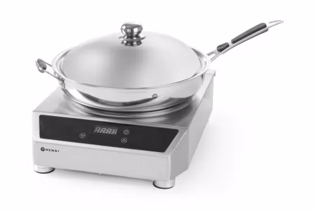 Induktion wok model 3500, HENDI, Profi Line, Induktion wok+wok Panna, 230V/3500W, 340x450x(H)295mm