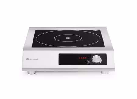 Induktionshäll 3500 H XXL, HENDI, 230V/3500W, 500x635x(H)125mm