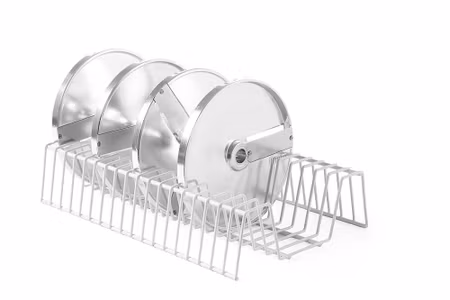 Rack för 18 vegetable cutter discs, HENDI, 400x250x(H)90mm