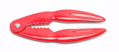 Lobster och crab cracker, HENDI, Röd, 140x62mm