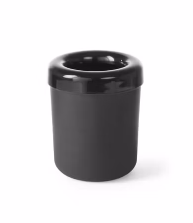Tabletop litter bin eller Bestick holder, HENDI, Svart, ⌀130x(H)160mm