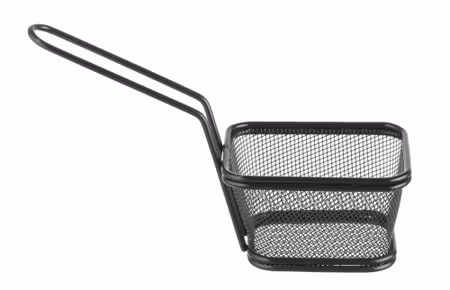 Deep frying basket miniatures stackable Svart, HENDI, 105x90x(H)60mm