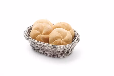 Bakery basket oval, HENDI, Light grey, 250x190x(H)65mm