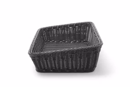 Bakery basket angled, HENDI, Svart, 400x300x(H)120mm