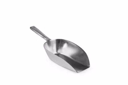 Aluminium scoop, HENDI, 0,3L, 245x90x(H)50mm
