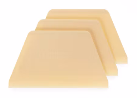 Dough scrapers, trapezoidal, HENDI, 3 pcs., 216x128mm