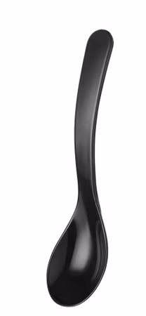 Salad spoon, HENDI, 0,03L, Svart, 235x55mm