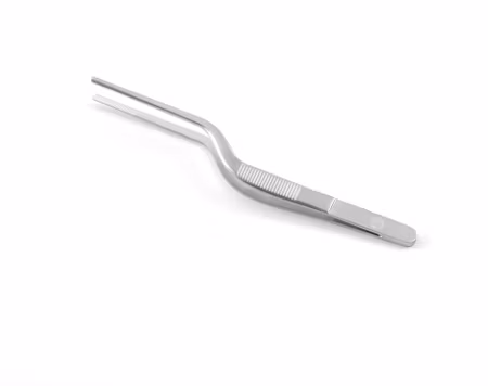 Offset tweezers, HENDI, (L)160mm