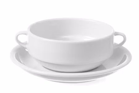Saucer för soup bowl, HENDI, Vit, ⌀170mm
