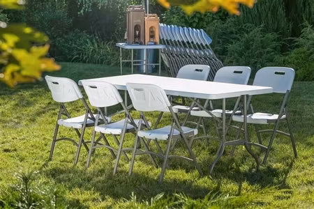 Buffé table, square, AmerBox, 1800x740x(H)740mm