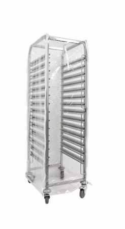 Cover för trolleys, HENDI, Transparent, 640x480x(H)1595mm