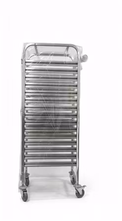 Cover för trolleys, HENDI, Transparent, 760x570x(H)1630mm