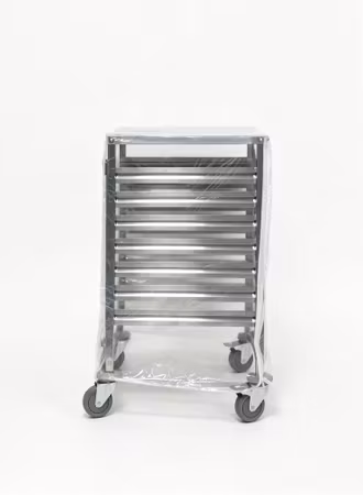 Cover för trolleys, HENDI, Transparent, 400x570x(H)830mm