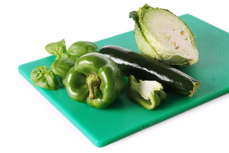 Skärbräda HACCP 600x400, HENDI, Grön, 600x400mm, Rectangular