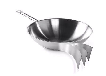 Wok 3-ply - utan Lock, HENDI, ⌀360x(H)100mm