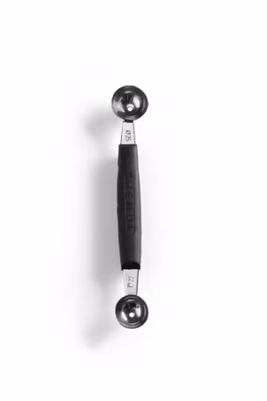 Melon scoop double, HENDI, ø 22-25 mm, Svart, (L)165mm