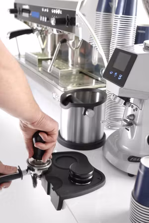 Coffee tamper med spring, HENDI, ⌀58x(H)100mm