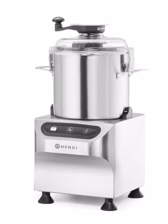 Bowl cutter, Elektrisk, HENDI, Profi Line, 8 kg, Silver, 230V/800W, 377x350x(H)586mm
