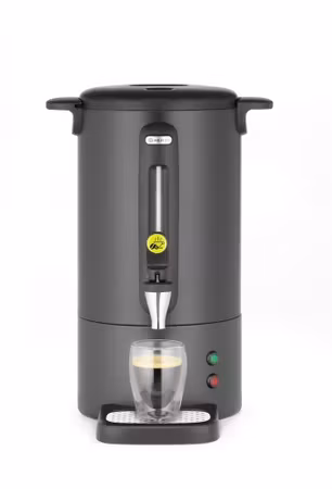 Percolator UNIQ, HENDI, designad av Robert Bronwasser, 7L, Svart, 230V/1050W, 307x330x(H)450mm