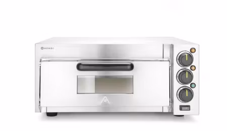 Pizza Ugn compact, HENDI, Silver, 230V/2000W, 580x560x(H)275mm