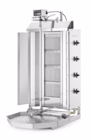 Gas Kebabgrill, HENDI, Profi Line, 230V/16W, 13kW, 735x745x(H)1110mm